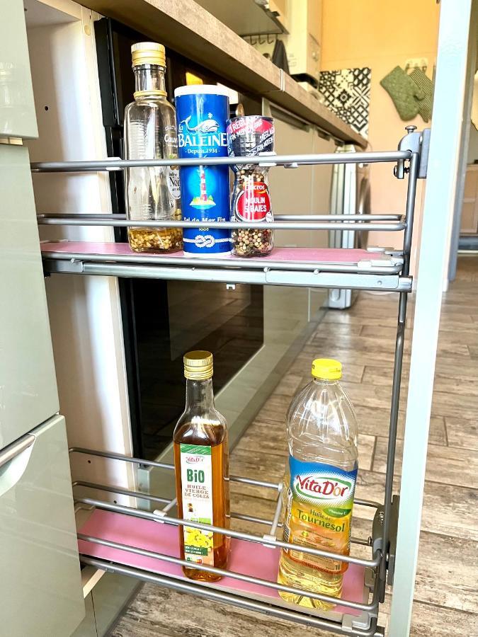Antibes Home 2P 50M2 With Ac & Free Parking & 2 Balconies Kültér fotó